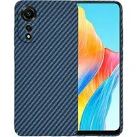 Custodia per Oppo A78 4G, Techsuit, Carbonite FiberShell, Turchese — 3