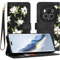 Custodia per Honor Magic6 Pro, Techsuit, FlipCraft, Nera — 3
