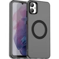 Custodia MagSafe per Samsung Galaxy A05 A055, Techsuit, CandyCase, Nera — 3