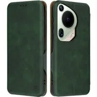 Custodia per Huawei Pura 70 Ultra, Techsuit, Safe Wallet Plus, Verde — 3