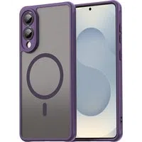 Custodia MagSafe per Samsung Galaxy S25 Edge S937, Techsuit, HaloFrost II, Viola — 3