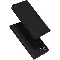 Custodia per Samsung Galaxy S24 FE S721, Techsuit, Magskin Book, Nera — 3