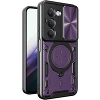Custodia per Xiaomi Redmi 15 5G / 15 4G, Techsuit, CamGuard Pro, Viola — 3