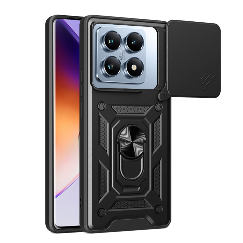 Techsuit Custodia per Xiaomi 14T Pro, Techsuit, CamShield, Nera