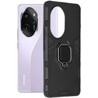 Custodia per Honor 100 Pro, Techsuit, Shield, Nera — 3