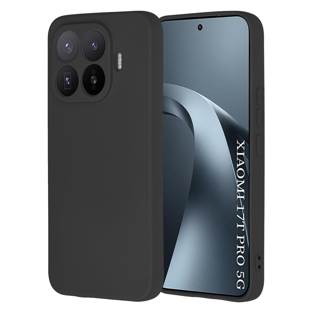 Techsuit Custodia per Xiaomi 17T Pro, Techsuit, SoftFlex, Nera
