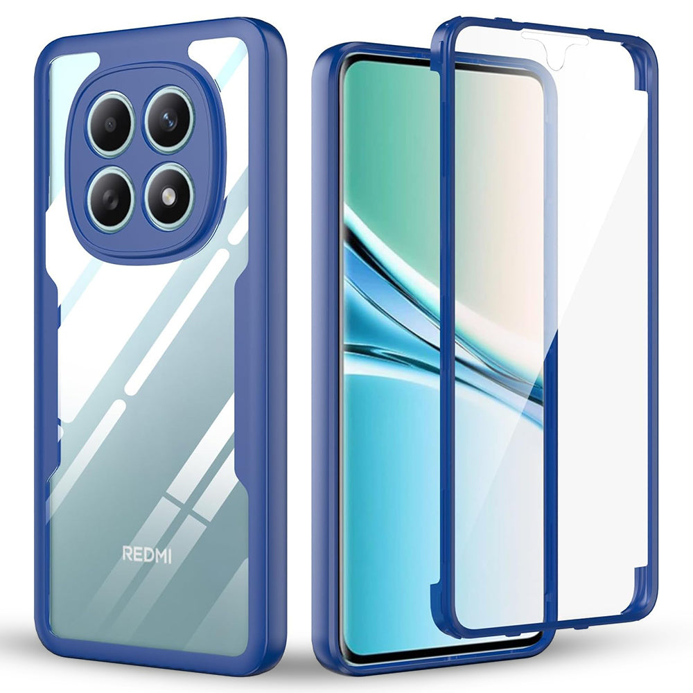Custodia per Xiaomi Poco M8 / Redmi Note 15 5G, Techsuit, ColorVerse 360, Blu