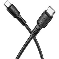 Cavo Dati e Ricarica USB-C - USB-C Borofone BX116 Certain, 60W, 1m, Nero — 3