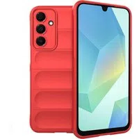 Custodia per Samsung Galaxy A16 5G A166 / A16 4G A165, Techsuit, Magic Shield, Rossa — 3