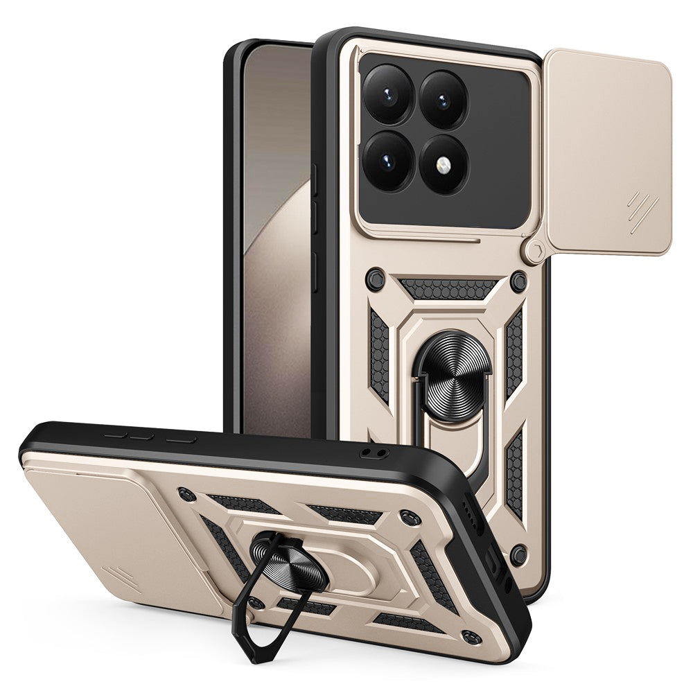 Techsuit Custodia per Xiaomi 15T, Techsuit, CamShield, Dorata