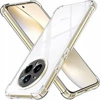 Custodia per Realme 14 Pro+, Techsuit, Shockproof Clear, Trasparente — 3