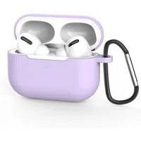 Custodia Techsuit Silicone Case per Apple AirPods Pro 3, Viola — 3