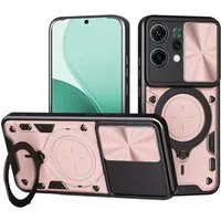 Custodia per Oppo Reno14, Techsuit, CamGuard Pro, Rosa — 3