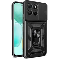 Custodia per Honor X6c, Techsuit, CamShield, Nera — 3