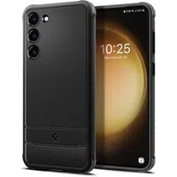 Custodia per Samsung Galaxy S23 S911, Spigen, Rugged Armour, nera ACS05711 — 3
