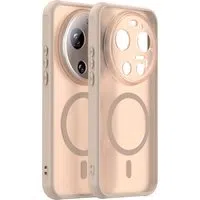Custodia MagSafe per Xiaomi 17 Ultra, Techsuit, HaloFrost II, Dorata — 3