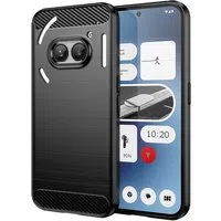 Custodia per Nothing Phone (2a) Plus / Phone (2a), Techsuit, Carbonio, Nera — 3