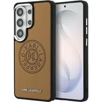 Custodia MagSafe per Samsung Galaxy S26 Ultra S948, Karl Lagerfeld, Karl Round Point Logo, Marrone — 3