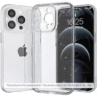 Custodia per Xiaomi Redmi 15 5G / 15 4G, Techsuit, SparkleSkin, Trasparente — 3
