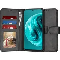 Custodia per Huawei nova 13i / nova 12i, Techsuit, Diary Book, Nera — 3