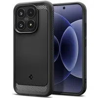 Custodia per Xiaomi 17, Spigen, Rugged Armor, Nero Opaco ACS10458 — 3