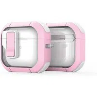 Custodia DUX DUCIS PECN per Apple AirPods 4, Rosa Bianca — 3