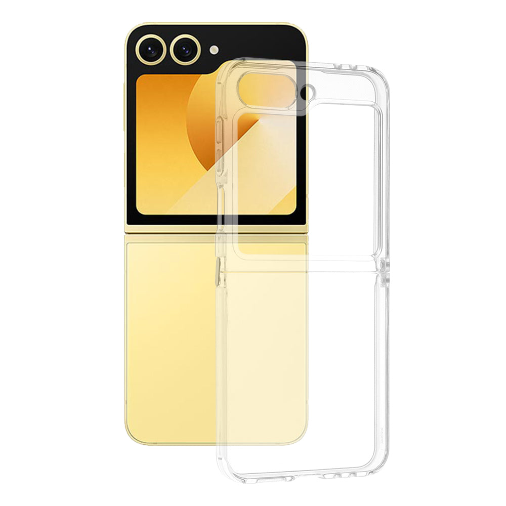 Techsuit Custodia per Samsung Galaxy Z Flip7 FE F761 / Z Flip6 F741, Techsuit, Chiara, Trasparente