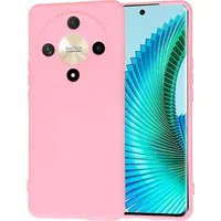 Custodia per Honor Magic6 Lite, Techsuit, SoftFlex, Rosa Chiaro — 3