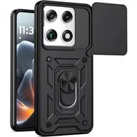 Custodia per Motorola Edge 70 Ultra / Signature, Techsuit, CamShield, Nera — 3