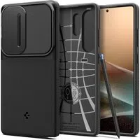 Custodia per Samsung Galaxy S25 Ultra S938, Spigen, OPTIK ARMOR, Nera ACS08969 — 3