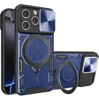 Custodia per Apple iPhone 16 Pro Max, Techsuit, CamGuard Pro, Blu — 3