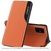 Custodia per Samsung Galaxy A07 4G A075, Techsuit, eFold, Arancione — 3