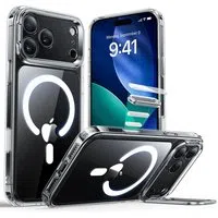 Custodia MagSafe per Apple iPhone 17 Pro, ESR, Classic Hybrid Kickstand, Trasparente — 3