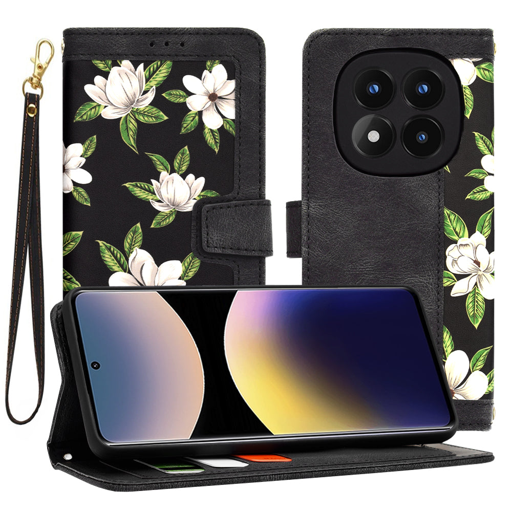 Custodia per Xiaomi Redmi Note 14 Pro 4G, Techsuit, FlipCraft, Nera
