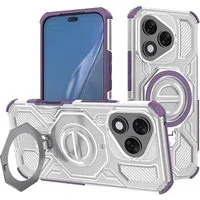 Custodia per Honor 400 Lite, Techsuit, Carbon Shield Pro, Viola — 3