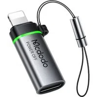 Adattatore Dati e Ricarica USB-C - Lightning McDodo OT-2590 Power Off, Nero — 3