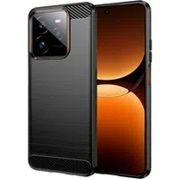 Custodia per Realme GT 7 Pro, Techsuit, Carbonio, Nera — 3