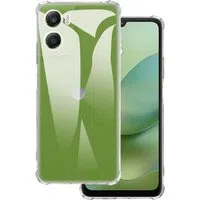 Custodia per Motorola Moto G06, Techsuit, Shockproof Clear, Trasparente — 3