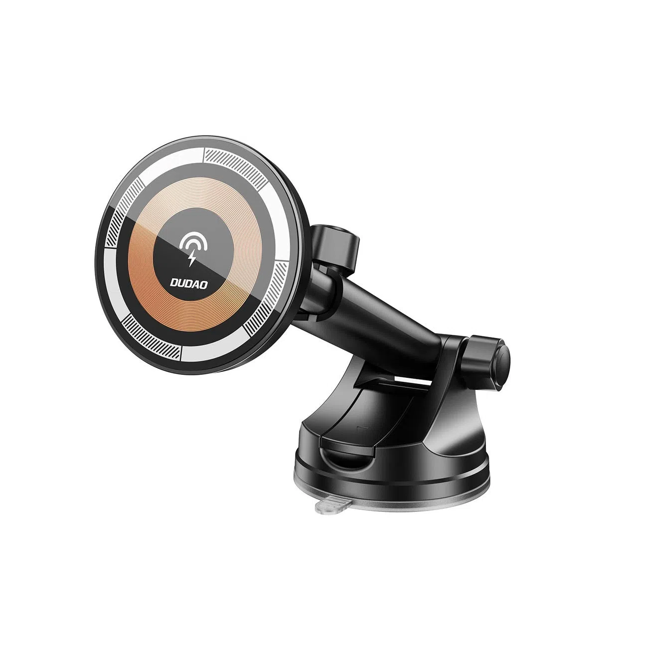 Caricatore Auto Wireless Dudao F12MAX+, 15W, 1.67A, Nero — 2