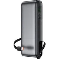 Batteria Esterna Acefast M22, 20000mAh, 130W, QC + PD, 1 x USB-A - 2 x USB-C, Nera — 3