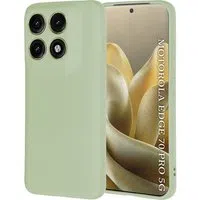 Custodia per Motorola Edge 70 Pro, Techsuit, SoftFlex, Verde Chiaro — 3