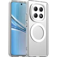 Custodia MagSafe per Xiaomi Poco M8 / Redmi Note 15 5G / Note 15 4G, Techsuit, CandyCase, Bianca — 3