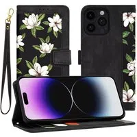 Custodia per Apple iPhone 14 Pro Max, Techsuit, FlipCraft, Nera — 3
