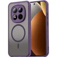 Custodia MagSafe per Xiaomi Poco M8 Pro / Redmi Note 15 Pro+ 5G, Techsuit, HaloFrost II, Viola — 3