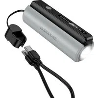 Batteria Esterna Borofone BJ87 Star, 5000mAh, 10W, 1 x USB-C, Grigio — 3