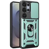 Custodia per Samsung Galaxy S25 Ultra S938, Techsuit, CamShield, Verde — 3