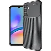 Custodia per Samsung Galaxy A05s A057, Techsuit, CarbonFiber, Nera — 3
