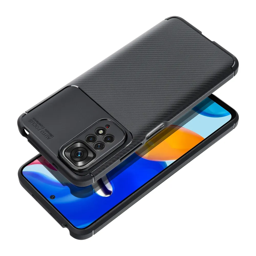 GSMnet Custodia per Xiaomi Redmi Note 13 5G, OEM, Carbon Premium, Nera
