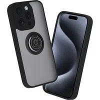Custodia per Apple iPhone 15 Pro, Techsuit, Glinth, Nera — 3