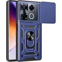 Custodia per Infinix Note 40 Pro+, Techsuit, CamShield, Blu — 3